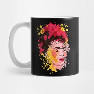 Watercolor Frida Kahlo Mug